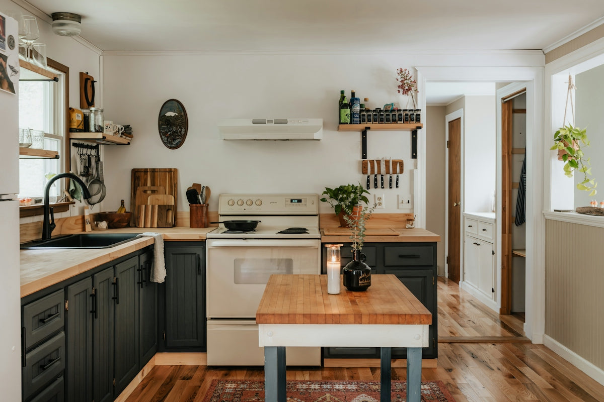 A kitchen filled with lots of counter top space