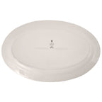 Serving platter in white view 7