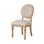 Dining chair set in heirloom wheat view 9