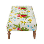 Ottoman in white view 5