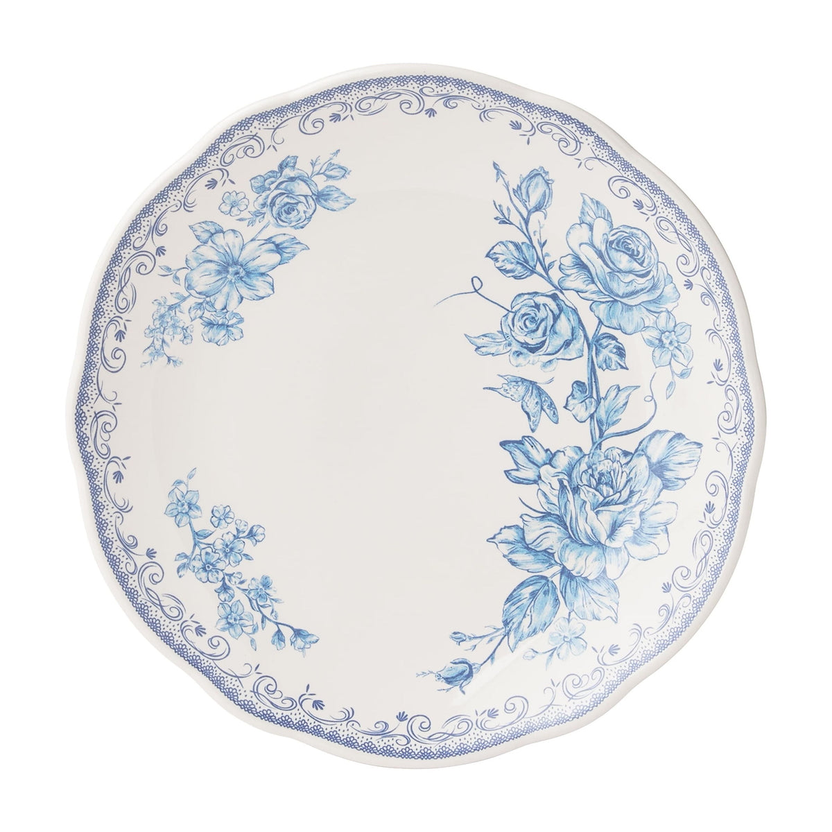 Dinnerware set in blue view 7