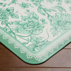 Kitchen mat in green view 2