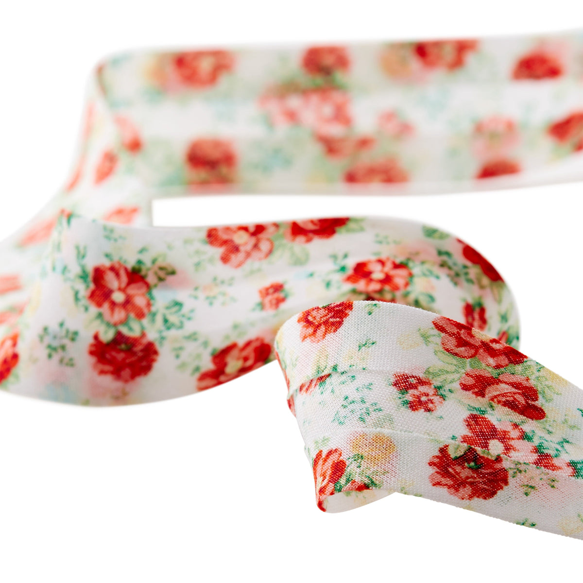 Bias tape in white view 3
