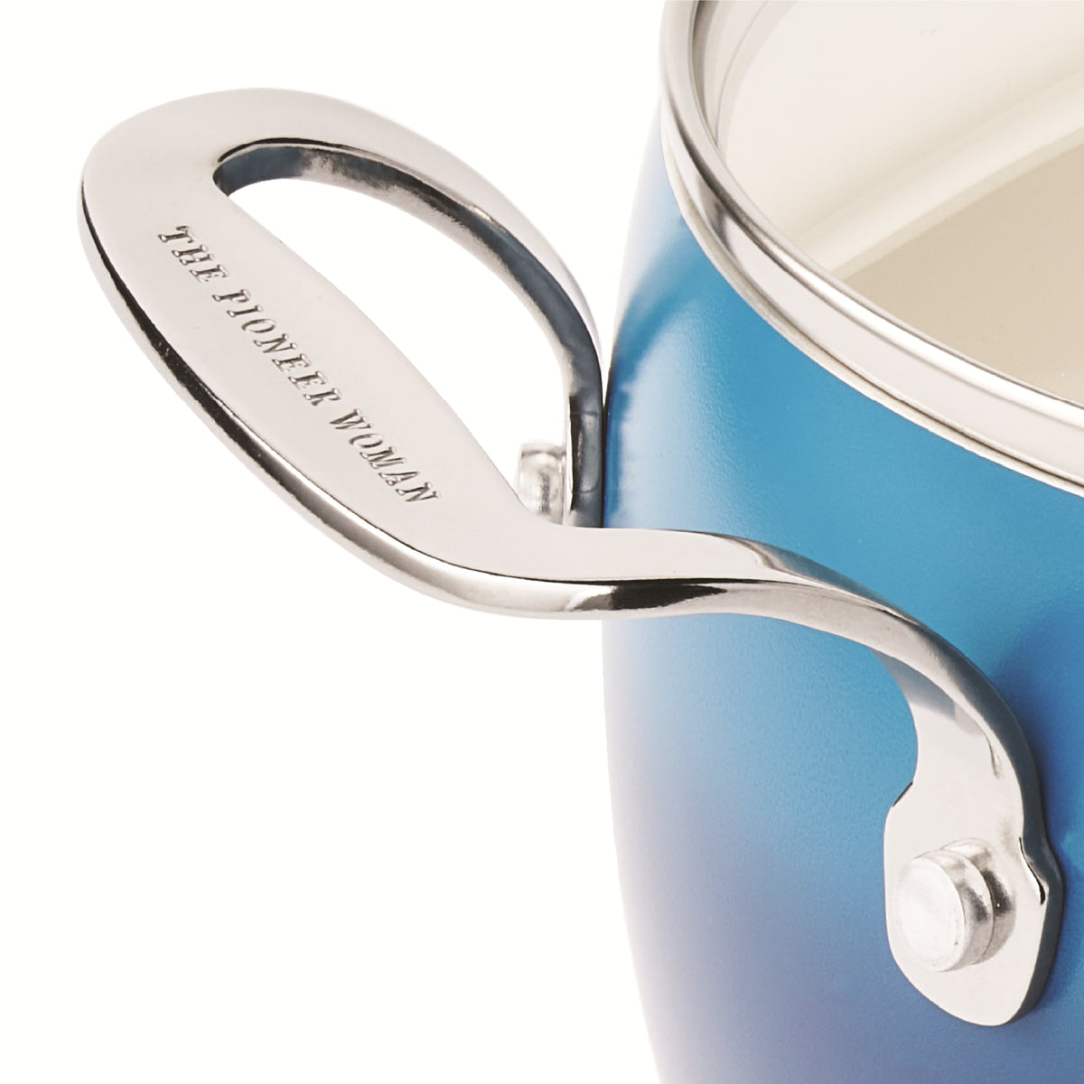 Cookware set in denim blue view 6