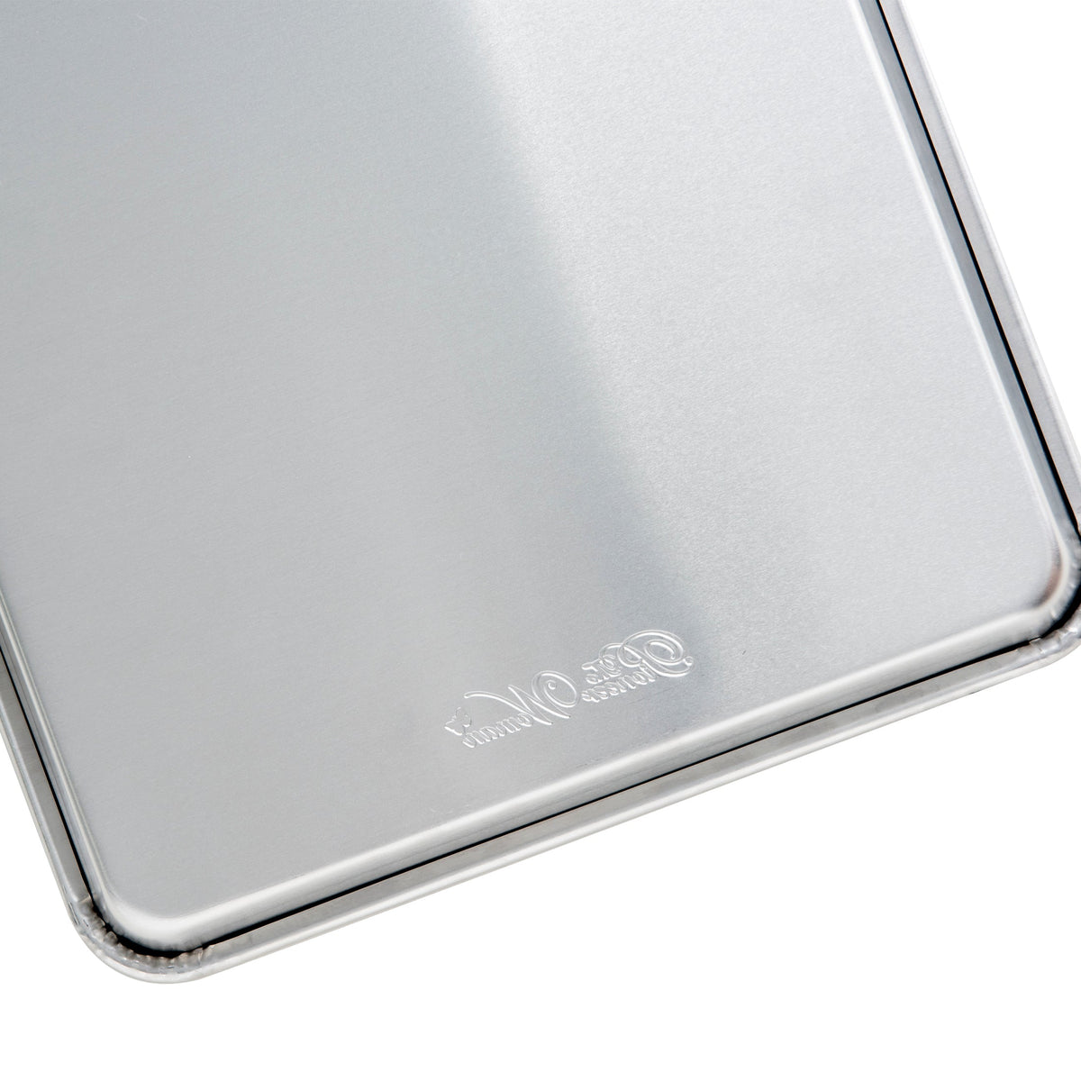 Half sheet pan set in silver view 2