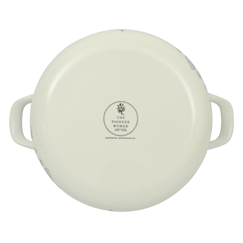 Dutch oven in blue view 9