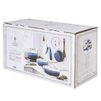 Cookware set in denim blue view 7
