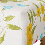 Ottoman in white view 9
