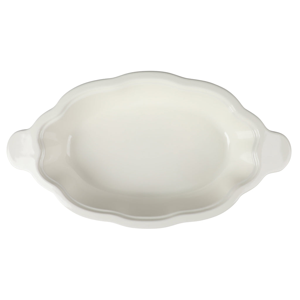 Stoneware baker in linen view 9