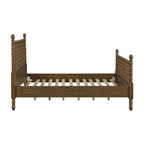 Spindle bed in homestead brown view 10