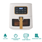 Air fryer in linen speckle view 11
