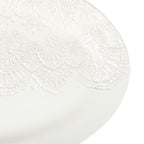 Serving platter in white view 5