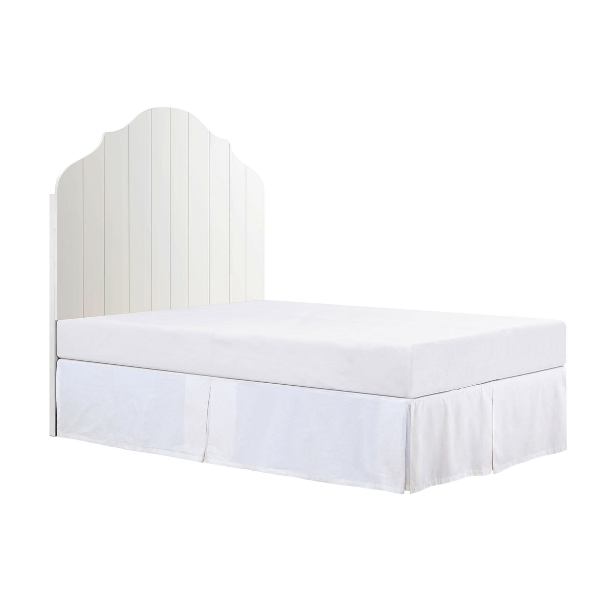 Headboard in white view 5