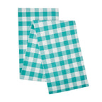 Table linen set in teal view 5