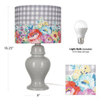 Table lamp in gray view 4