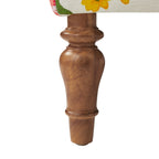 Ottoman in white view 6