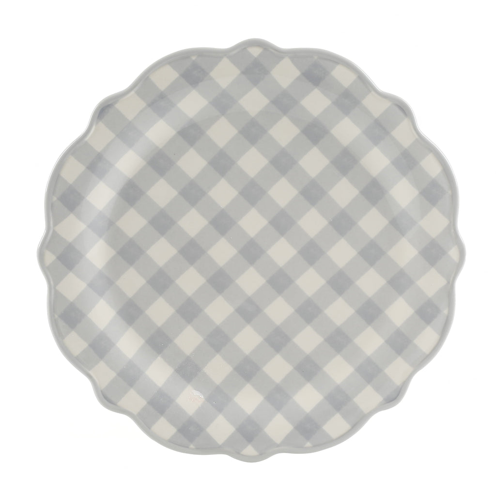 Dinnerware set in gray view 4