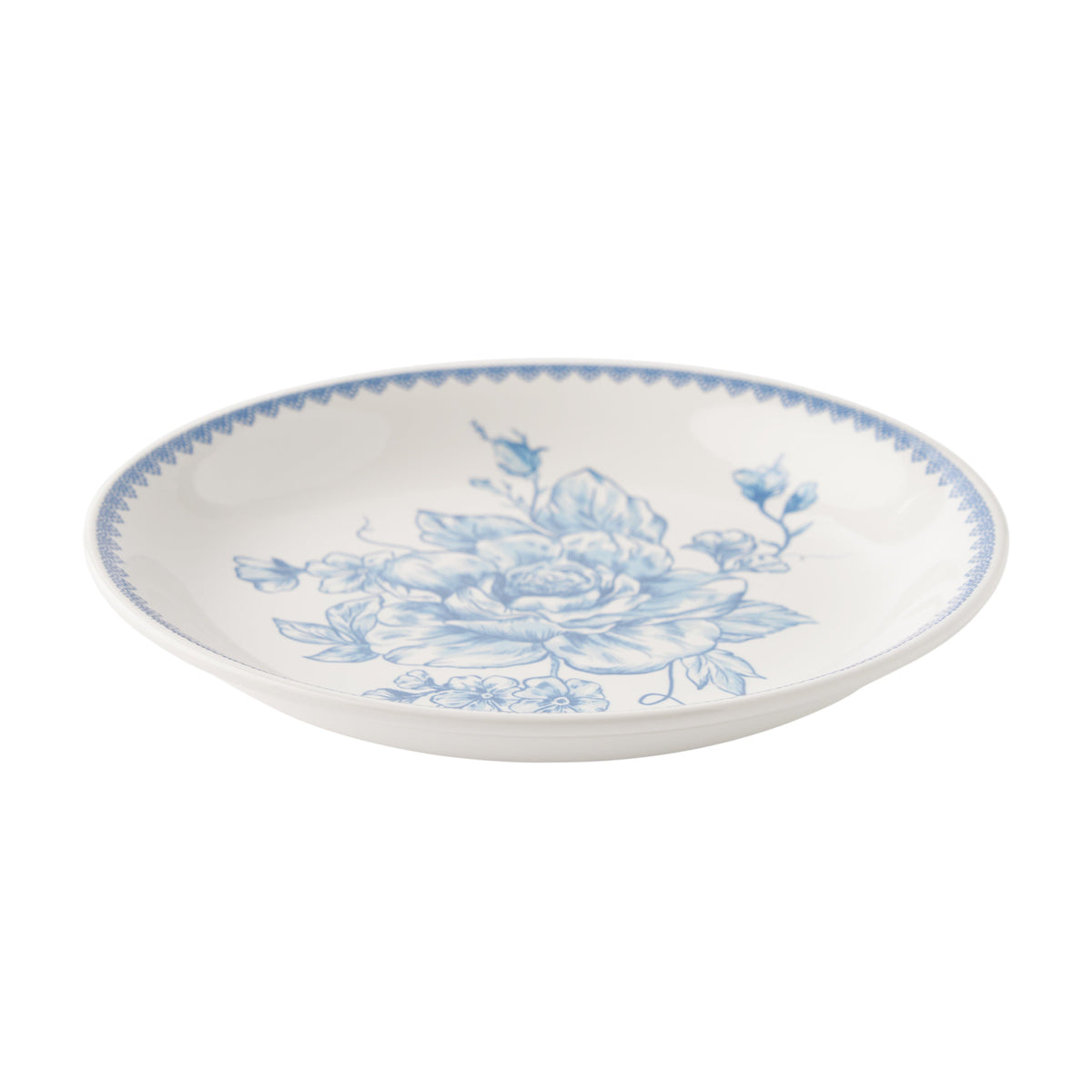 Appetizer plate set in blue view 5