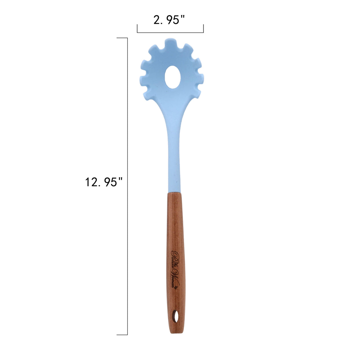 Cooking utensil set in blue view 11