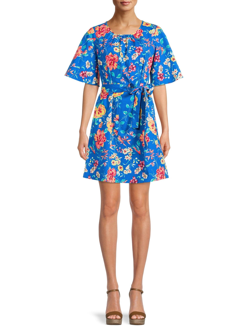 Bell sleeve dress view 2