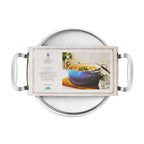 Stock pot in denim blue view 8