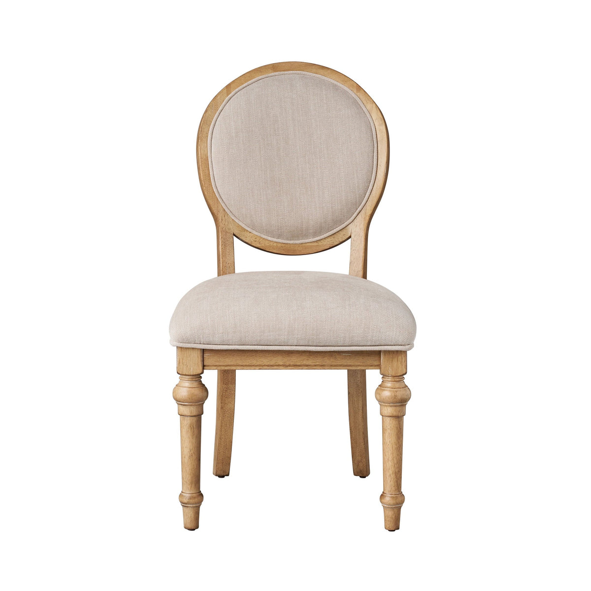 Dining chair set in heirloom wheat view 10