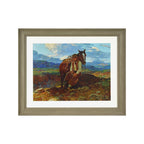 Framed wall art print view 2