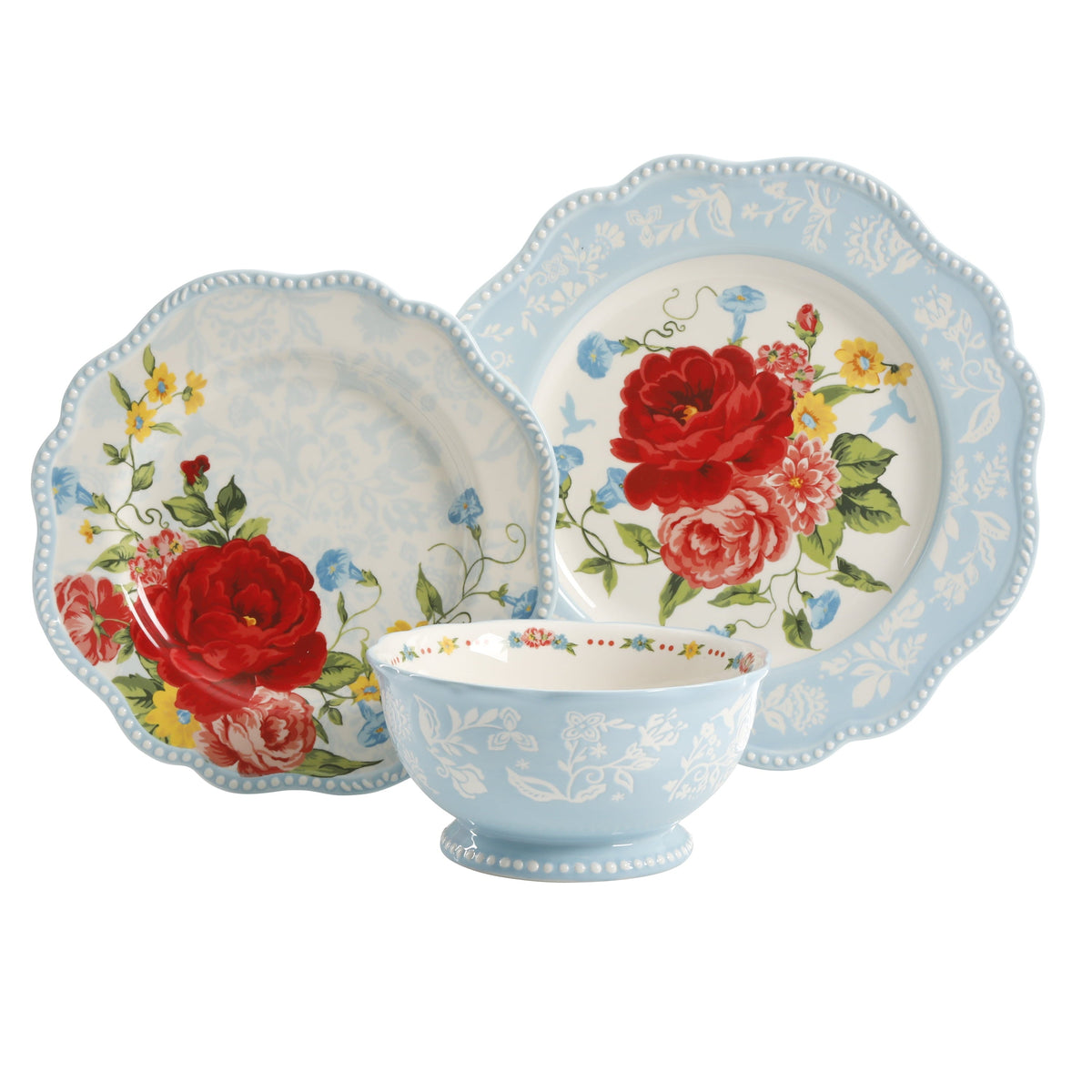 Dinnerware set view 3