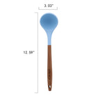 Cooking utensil set in blue view 7