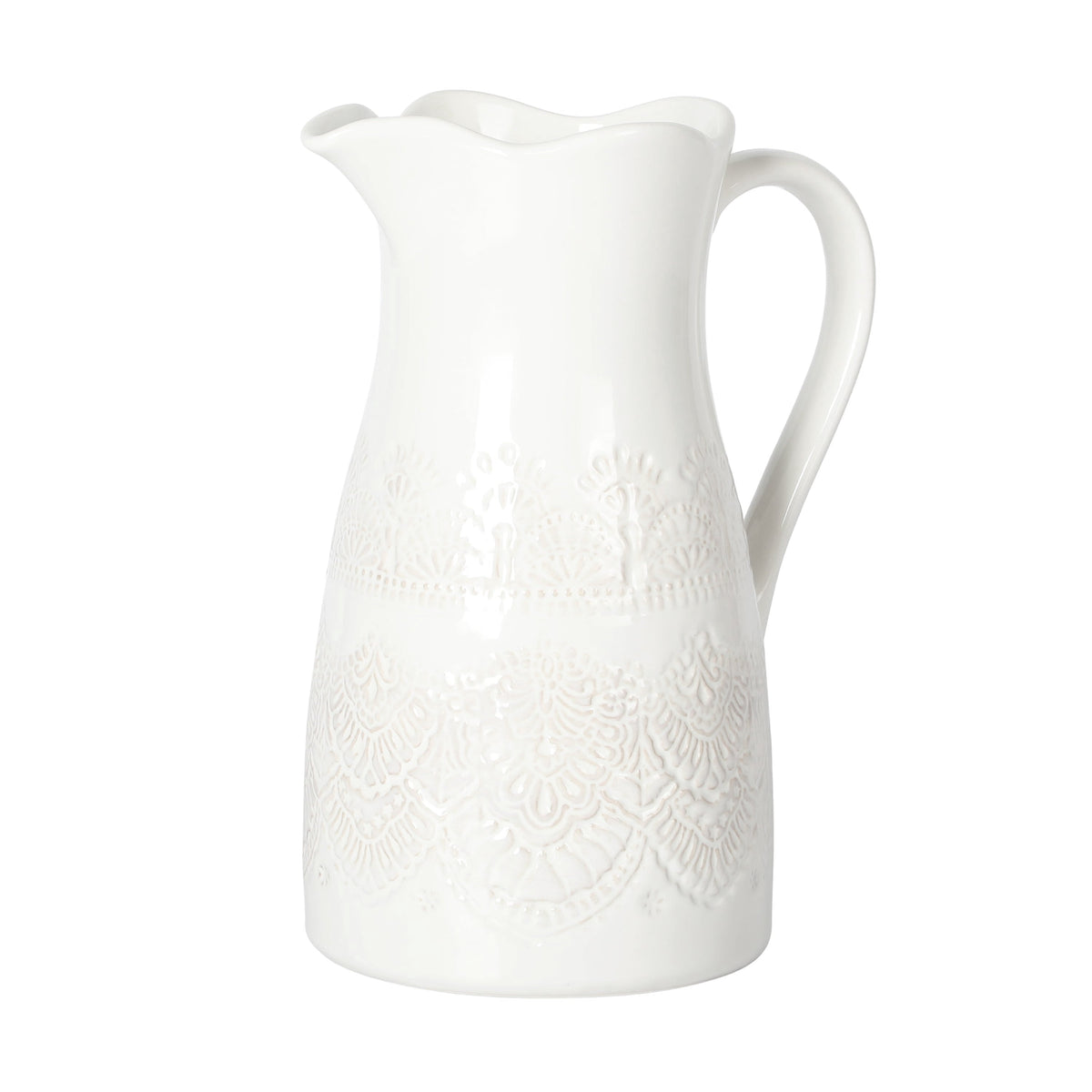 Pitcher in linen view 3