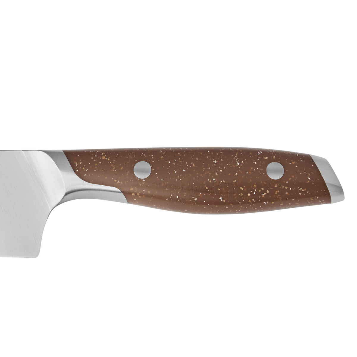 Knife set in brown speckle view 6