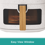 Air fryer in linen speckle view 10
