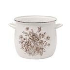 Stock pot in brown view 10