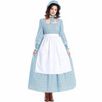 Womens prairie costume dress view 2