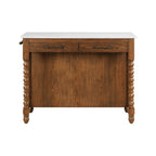 Kitchen island in homestead brown view 8