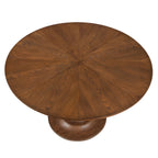 Dining table in heirloom brown view 9