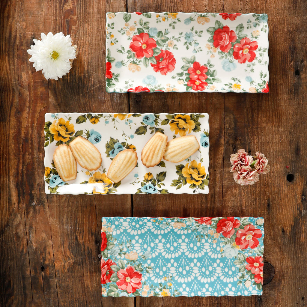 Serving platter set view 2