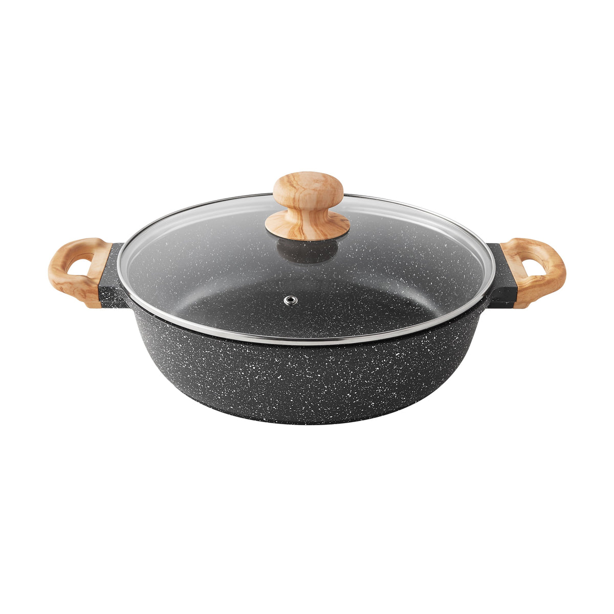 Cookware set in charcoal speckle view 8