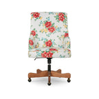 Office chair in white view 4