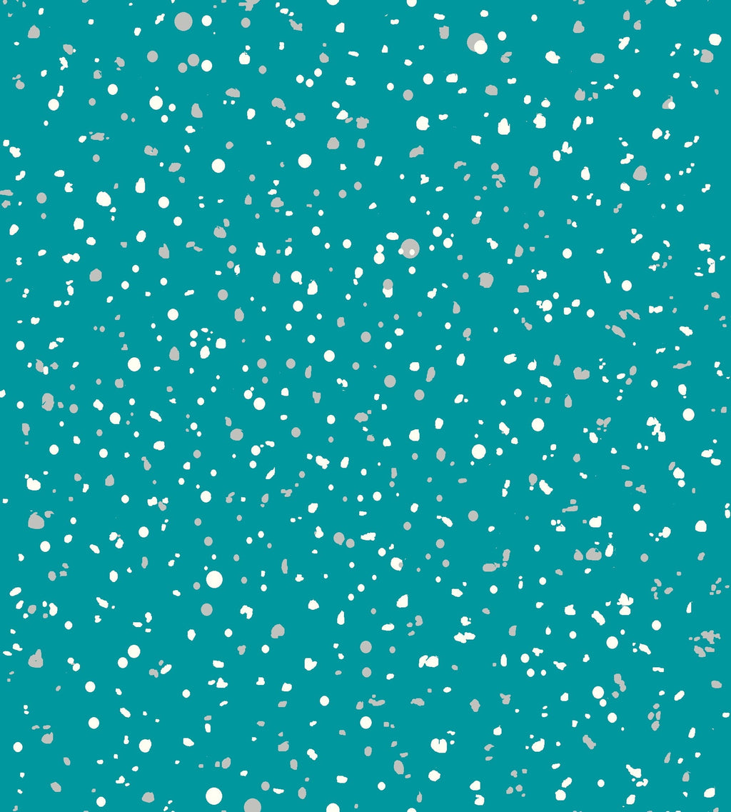 Slow cooker in teal speckle view 3