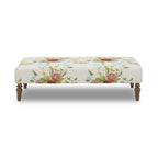 Ottoman in white view 4