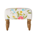 Ottoman in white view 3
