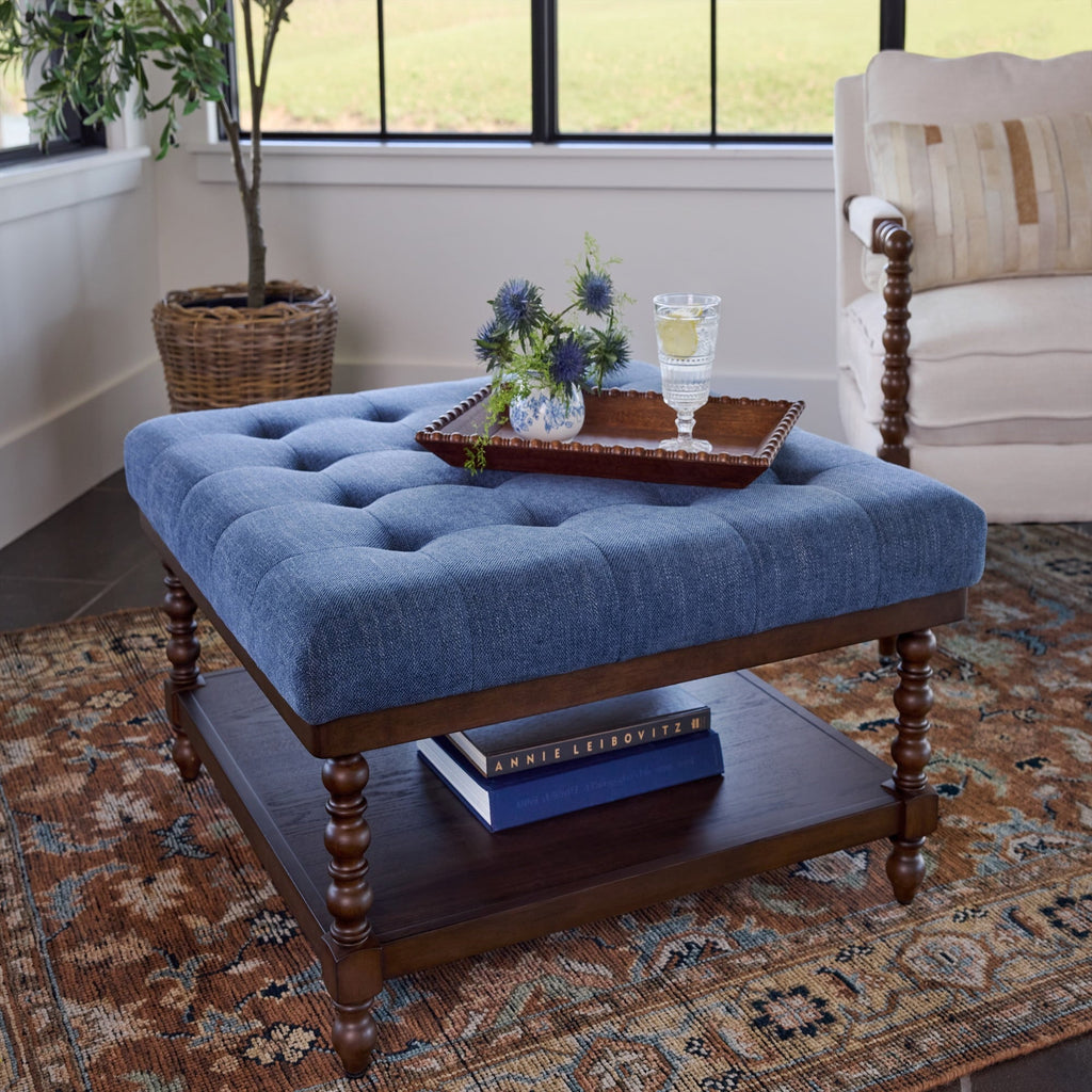 Decorative tray in rustic brown view 3