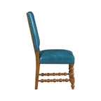 Dining chair set in turquoise view 14