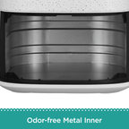 Air fryer in linen speckle view 12