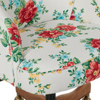 Office chair in white view 7