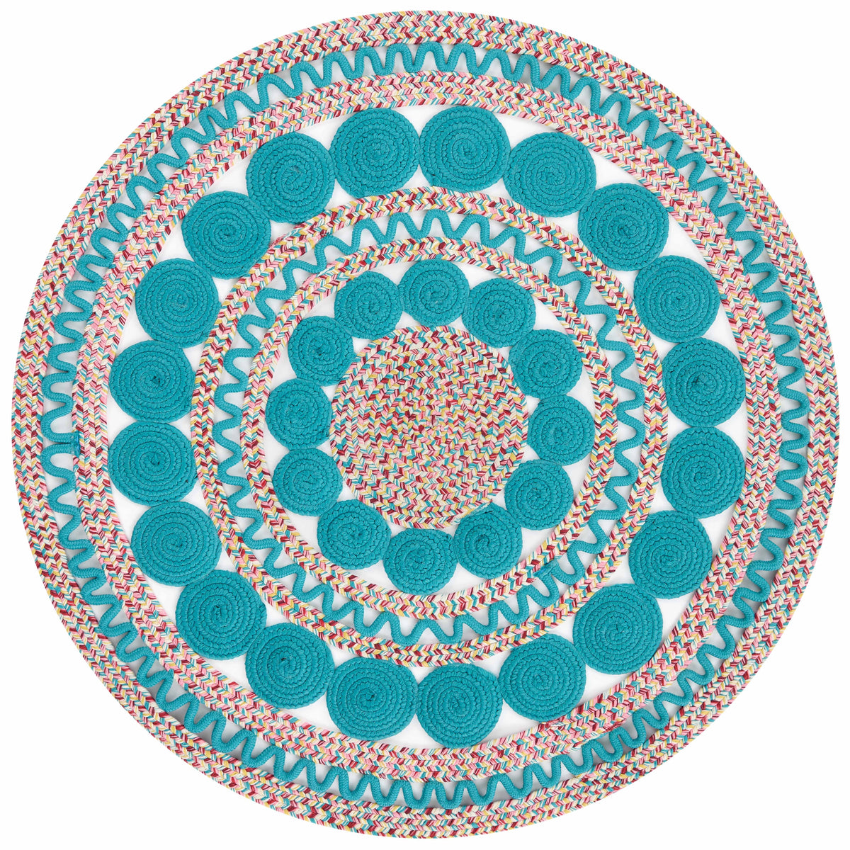 Round rug view 2