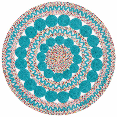 Round rug view 2