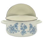Dutch oven in blue view 7
