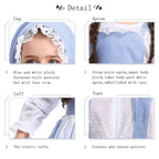 Girls pioneer costume in blue view 6